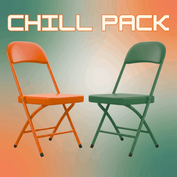 Chill Pack: 2 Chairs for $10